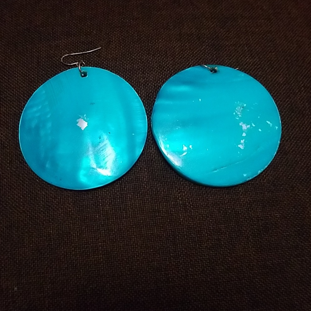Blue earrings - Picture 3 of 3